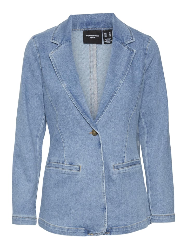 

Блейзер Vero Moda, Средне-синий деним