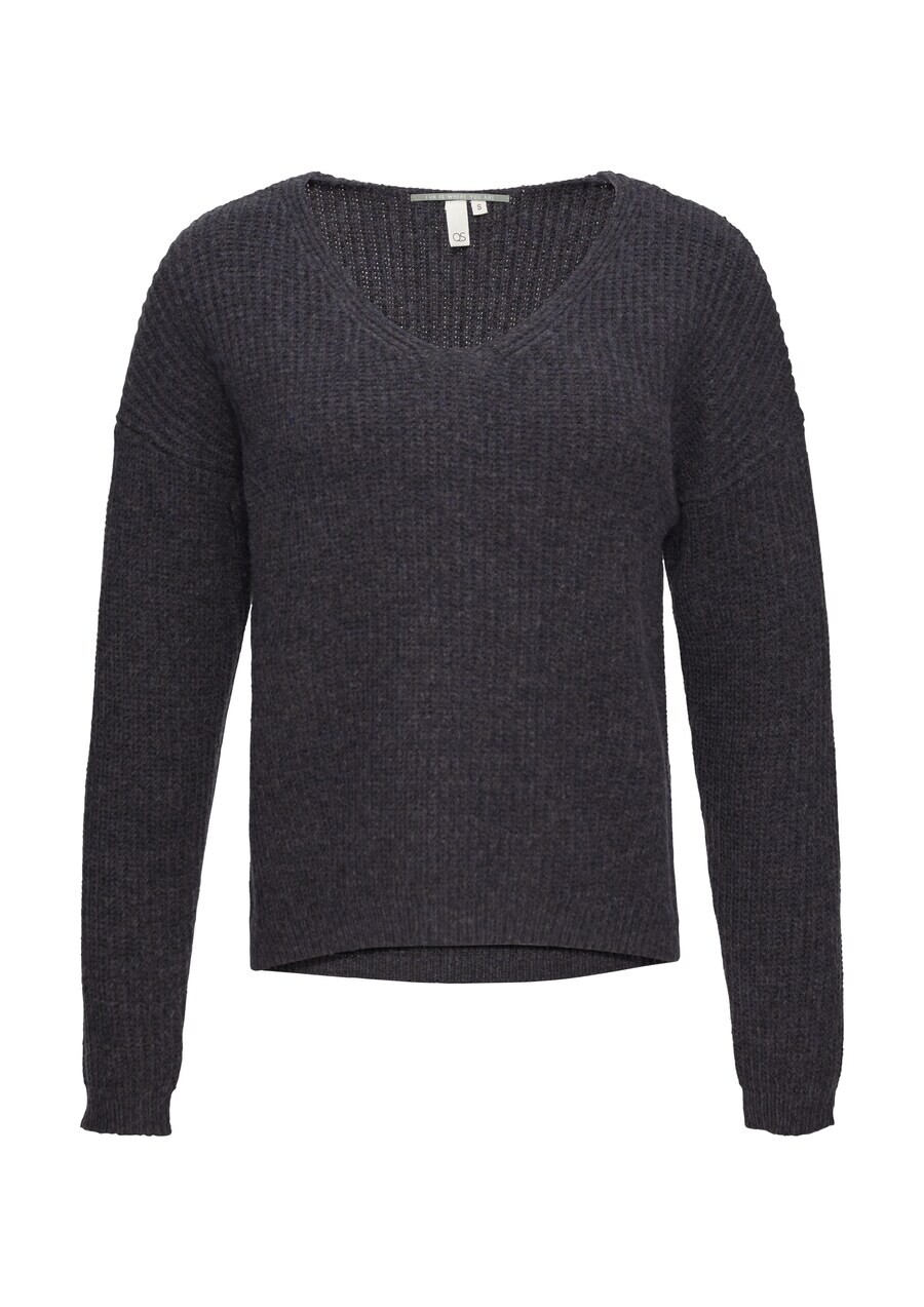 

Базовый свитер QS Sweater, черный