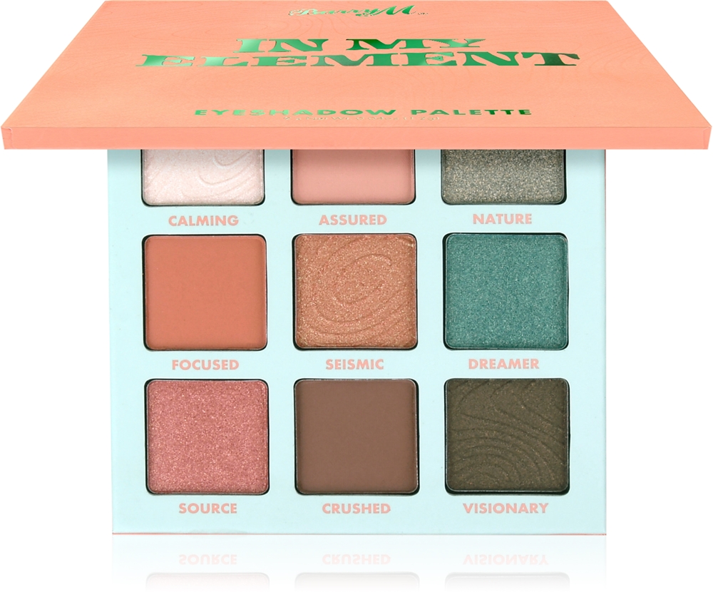 

Палитра теней для век In my element Barry M, atspalvis in my element 9× 1,4 гр