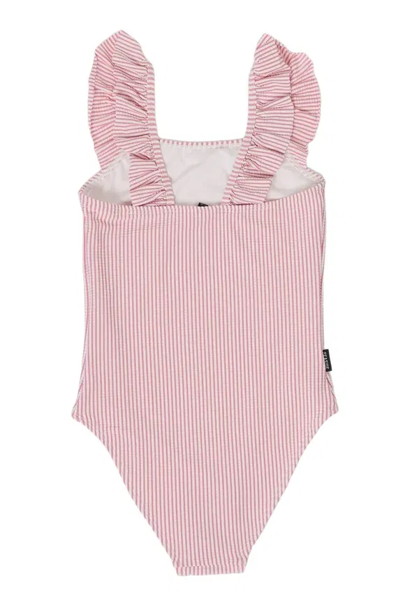 Купальник Seersucker jr swimsuit Seaside, розовая полоска — фото 2