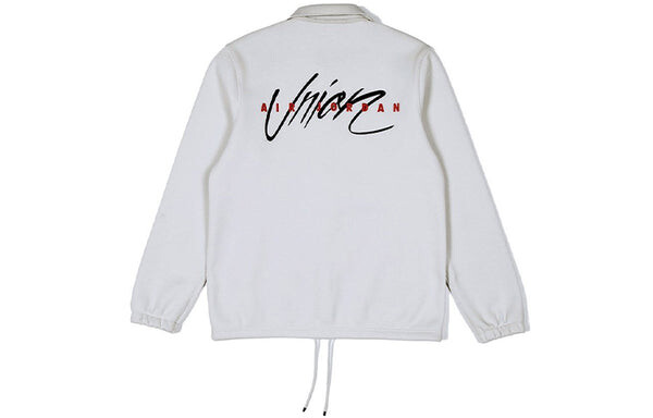 Куртка Air Jordan x Union LA Coaches Jacket Men Beige/White, цвет creamy — фото 2