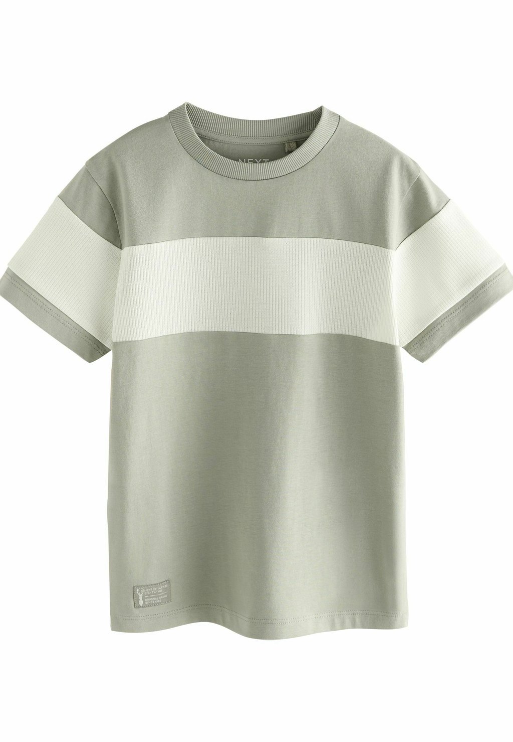 

Футболка с принтом BLOCK SHORT SLEEVE Next, зеленый