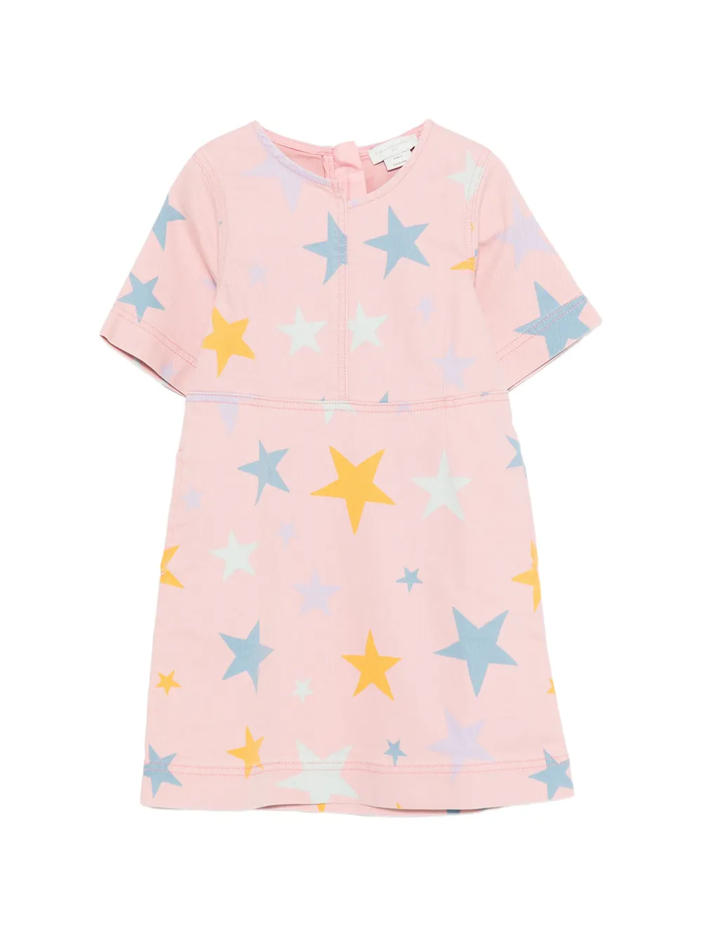

Платье с принтом в звезды Stella Mccartney Kids, розовый