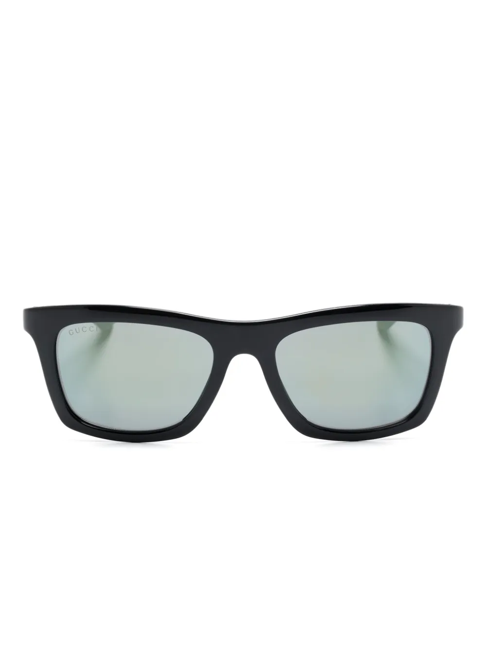 

Солнцезащитные очки в прямоугольной оправе Gucci Eyewear, черный