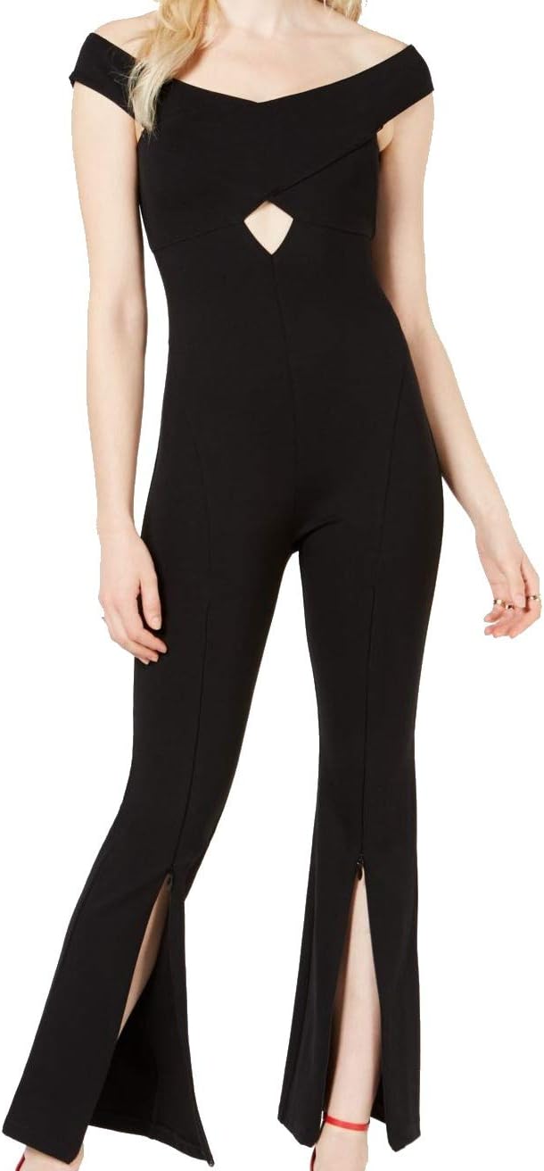 

GUESS Женский комбинезон Jaziel с вырезами, Jet Black