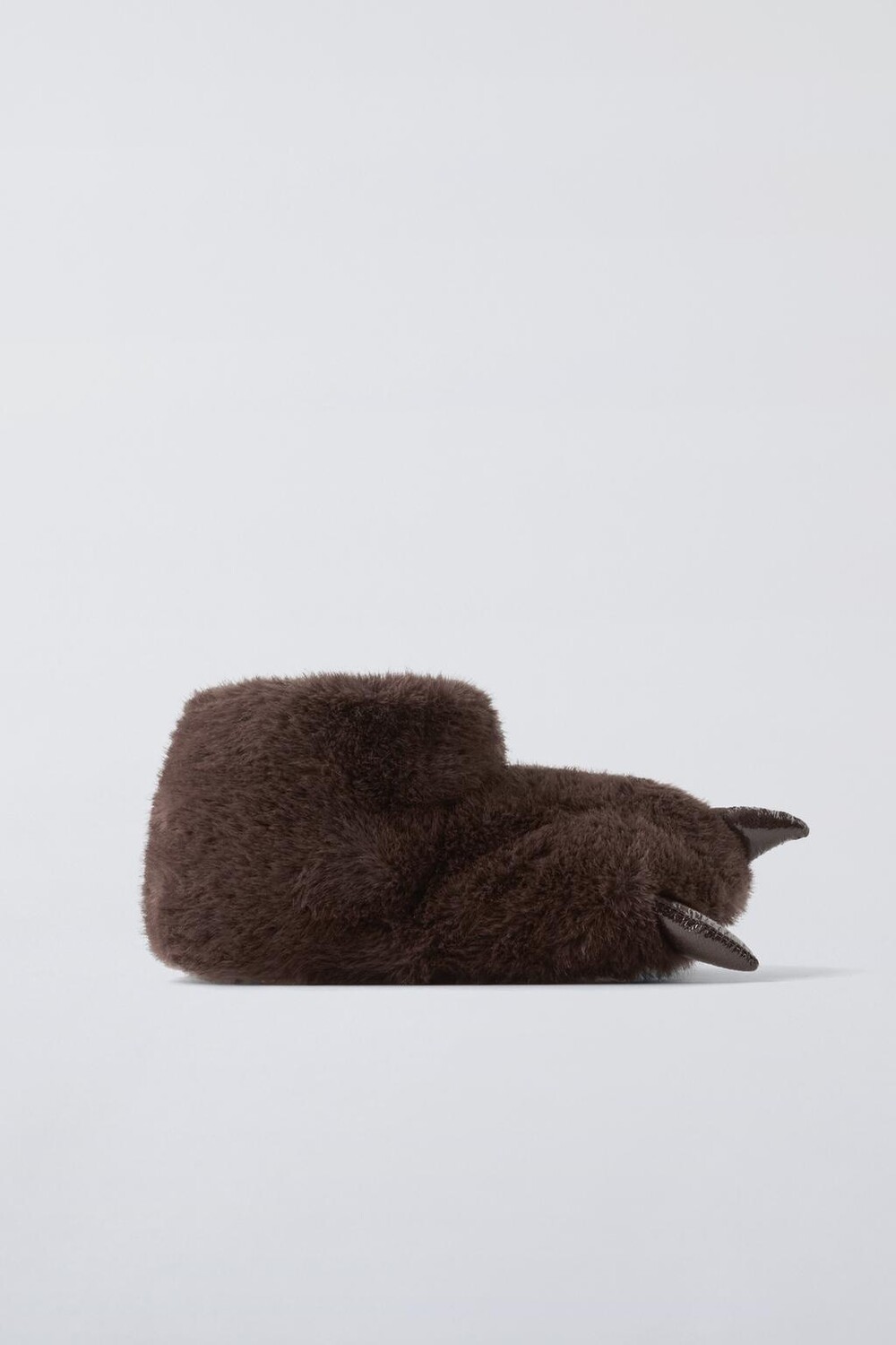 

Тапочки-когти ZARA, коричневый
