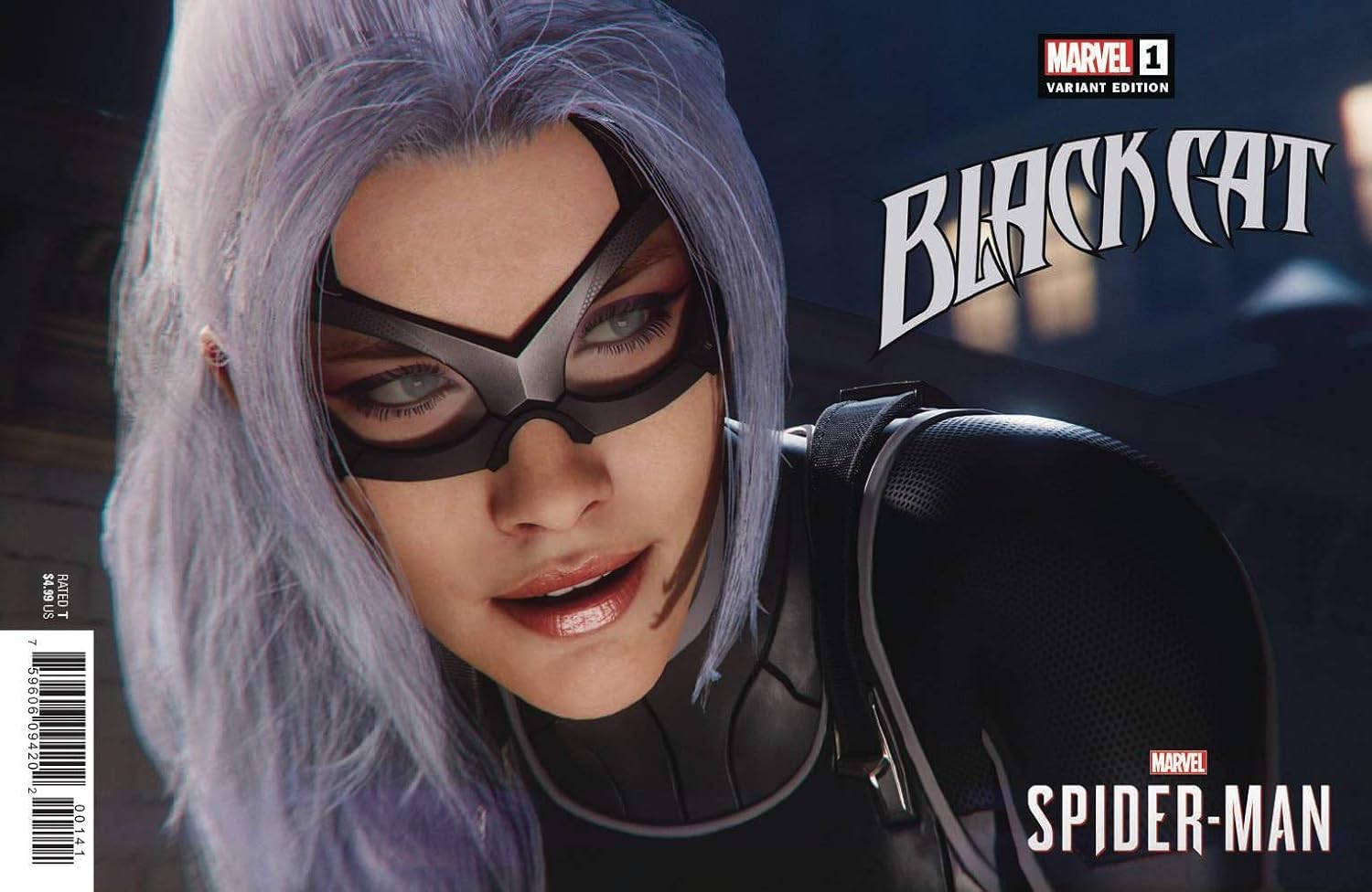 

Black Cat #1 Limited 1-to-10 Spider-Man Video Game Cover Variant (Marvel)