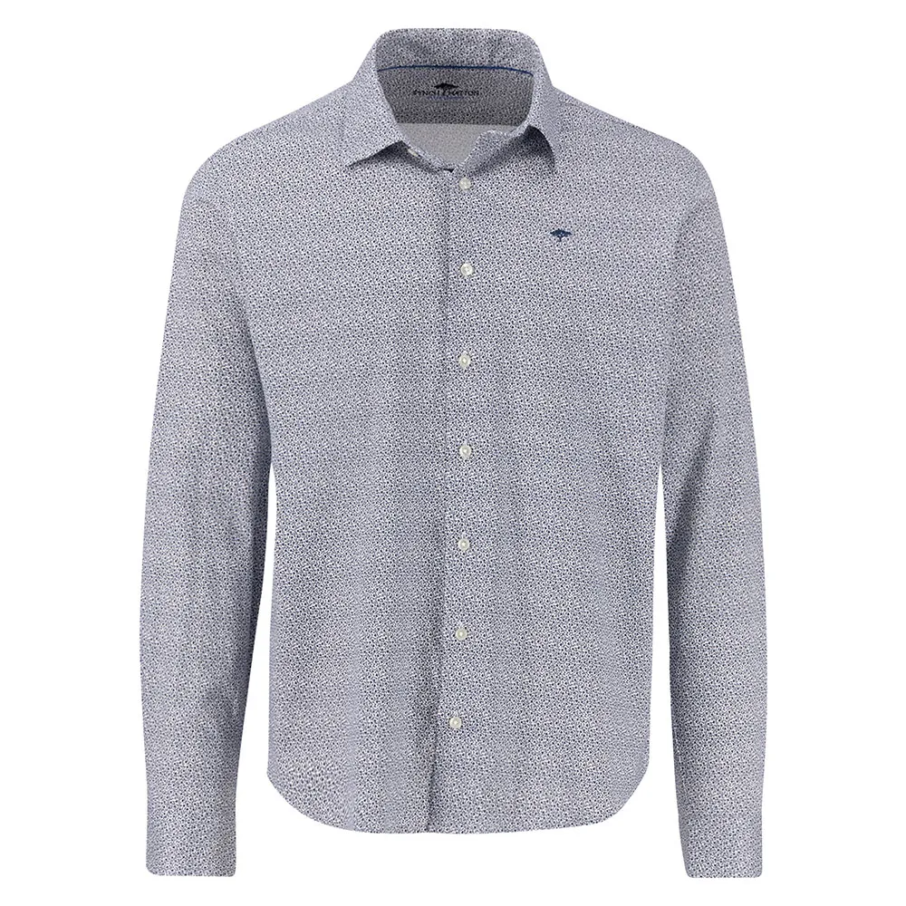 

Рубашка Fynch Hatton 24/7 Explorer Jersey Print, серый