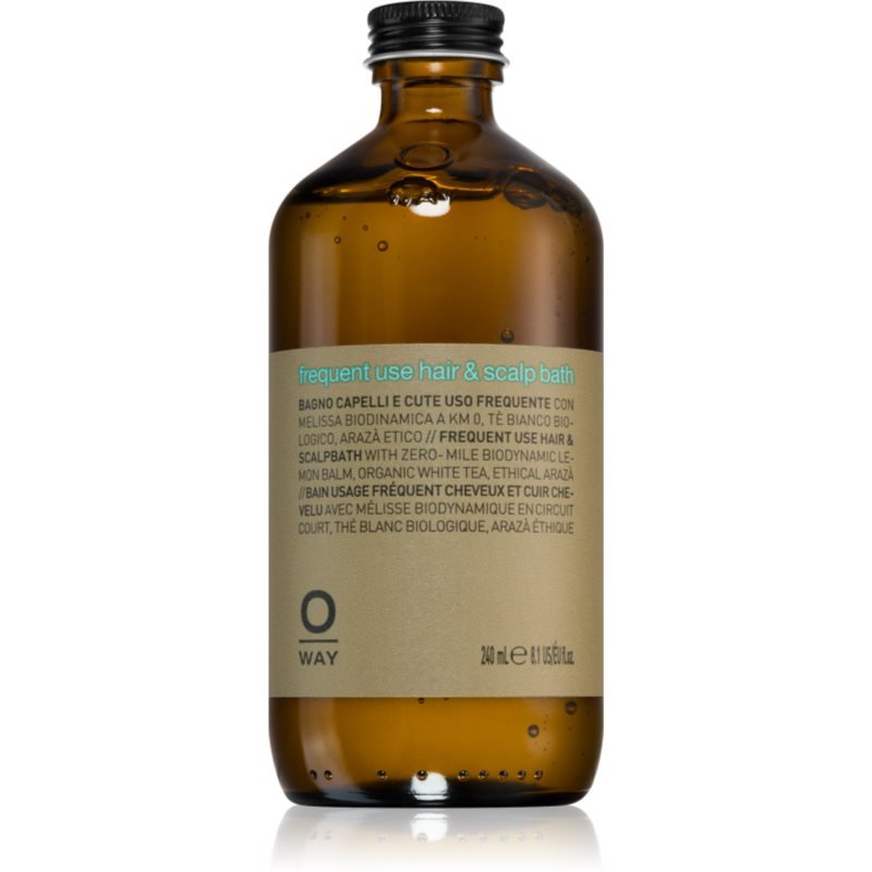 

OWay, dailyAct Hair & Scalp Bath, очищающий уход для волос и кожи головы, 240 мл