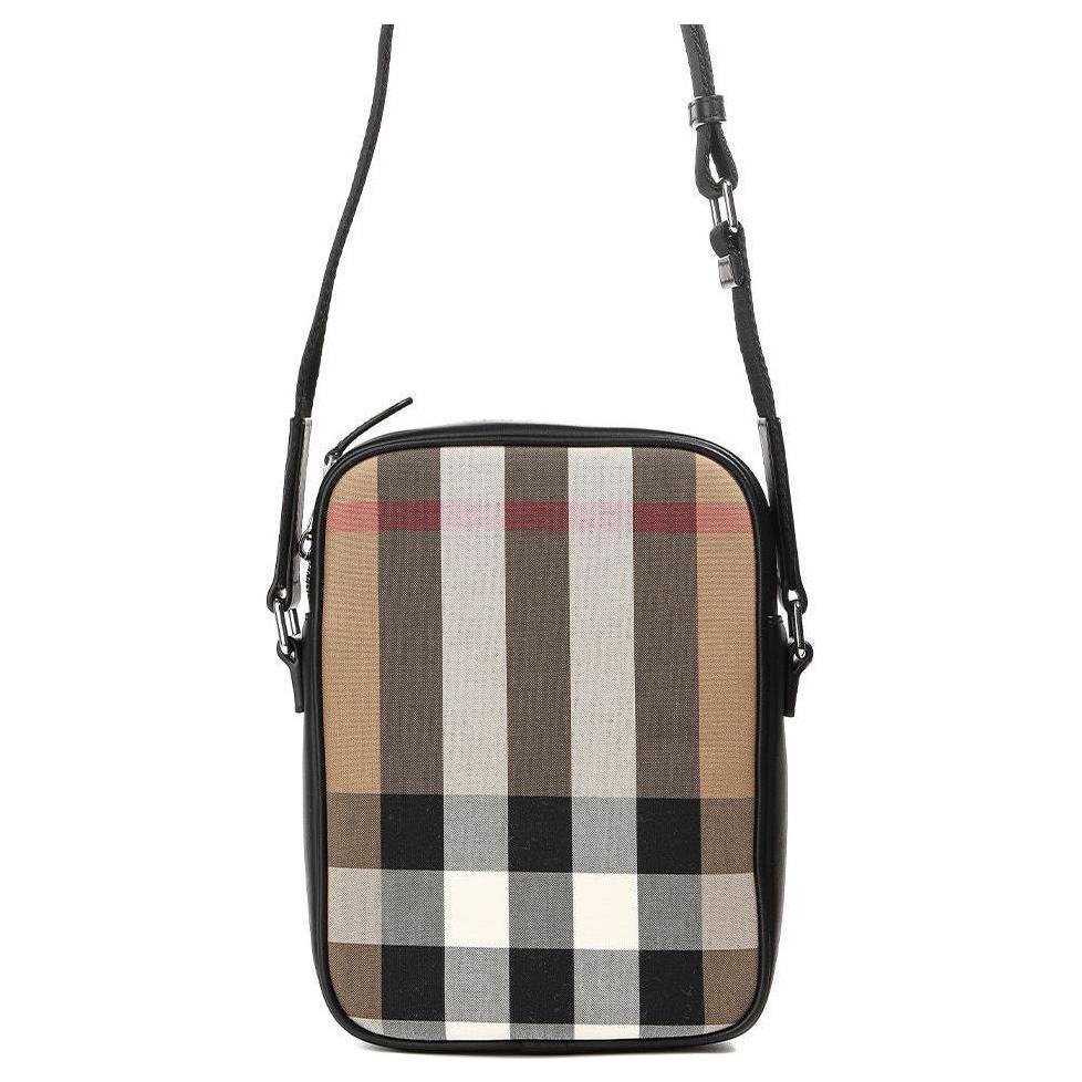 

Burberry Сумка через плечо из хлопка, мужская, коричневого цвета