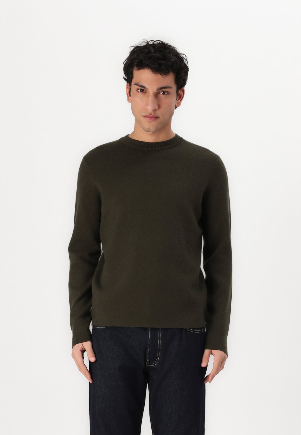 

Джемпер GUNAN CREW NECK Samsøe Samsøe, темно-зеленый