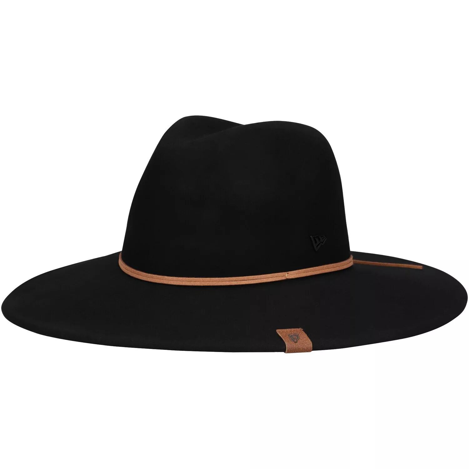 

Женская шляпа Fedora New Era Black Chicago Bears Willow с широкими полями New Era
