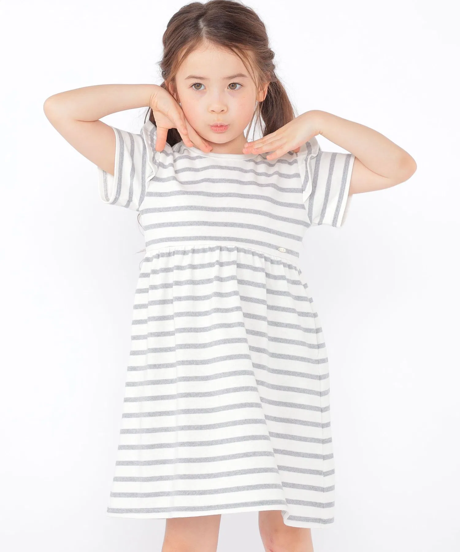 Детское платье SHIPS KIDS в полоску с оборками