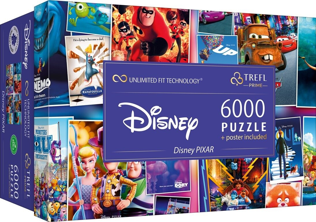 

Пазл 6000 Uft Disney Pixar Collection 81038 Trefl