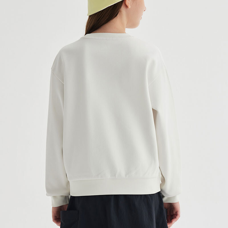 Толстовка GS Fila Kids, цвет Cloud White — фото 3