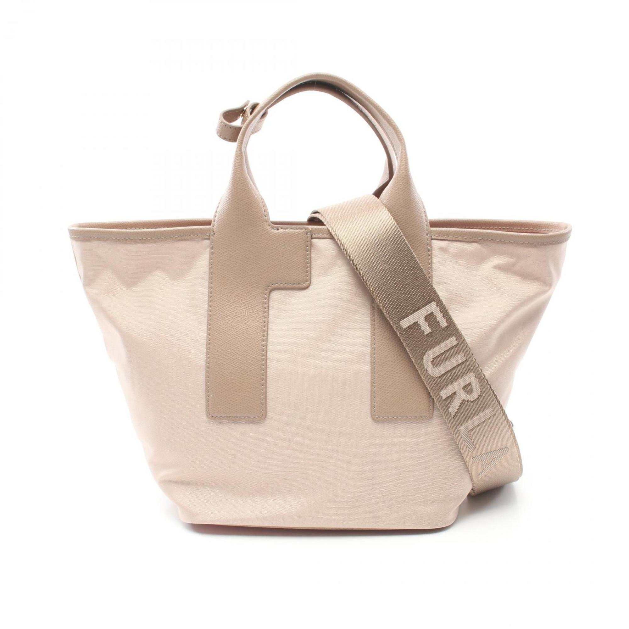 

Сумка Furla из розовой кожи и нейлона, Розовый, Сумка Furla из розовой кожи и нейлона