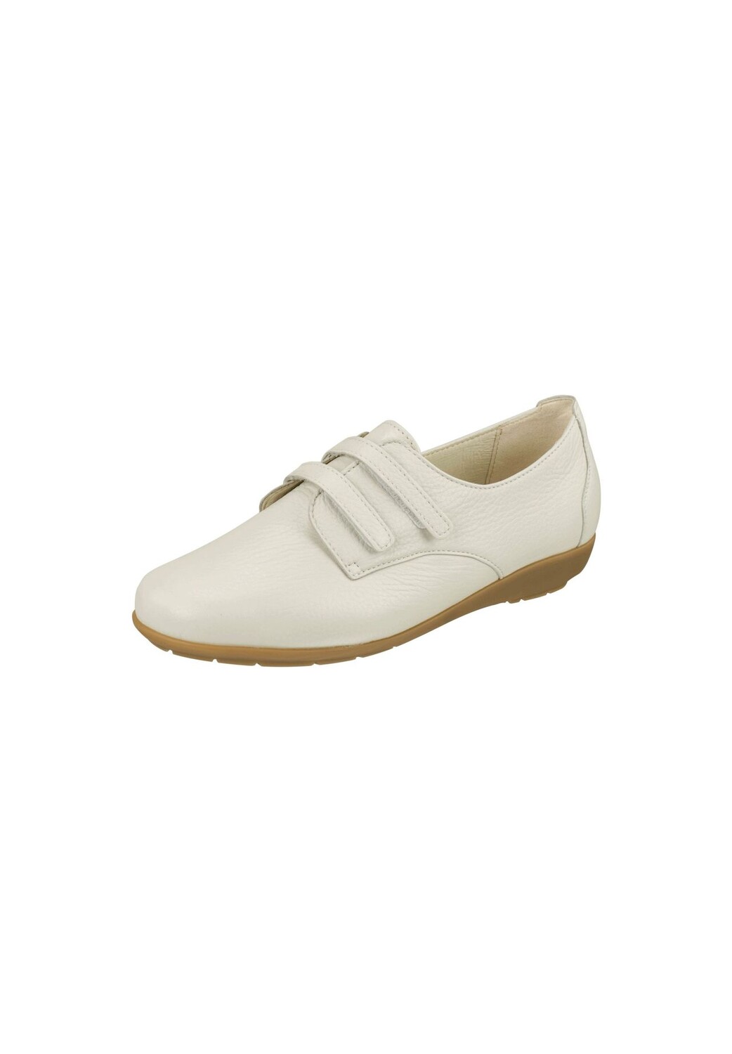 Кроссовки на липучке Frieda из гибкой кожи оленя Natural Feet, бежевый