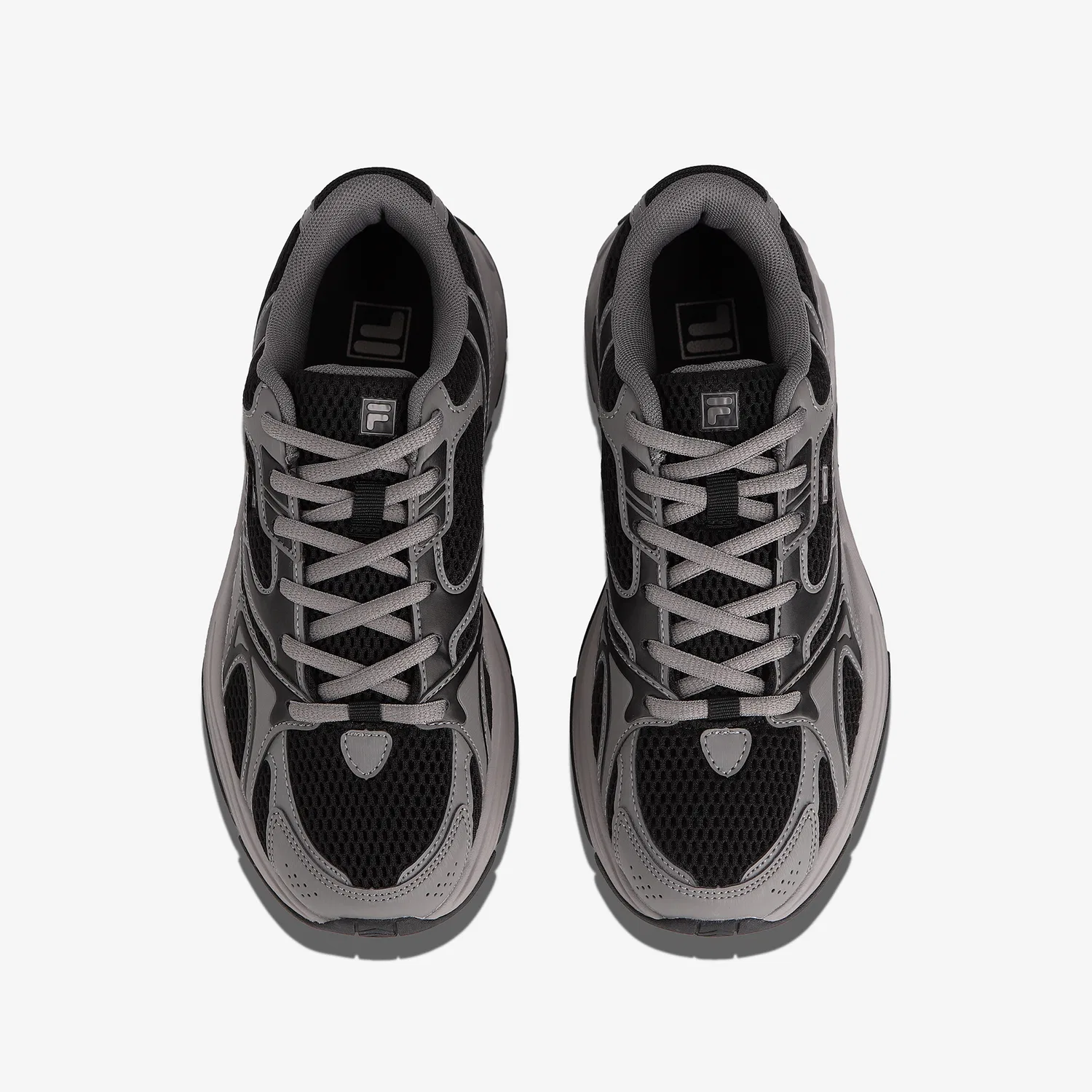 Мужские низкие кеды Wavy Max V2 серые с чёрным от Fila — фото 3