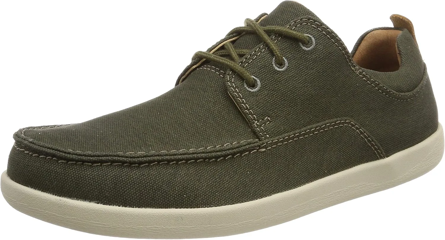 Мужские туфли-дерби Clarks Un Lisbon, зеленый/оливковый
