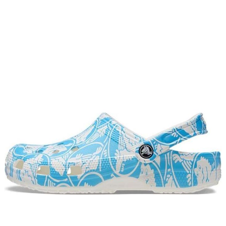 

Сабо Crocs Classic Duke Print Clogs 'Blue White' 210003-4OX, синий