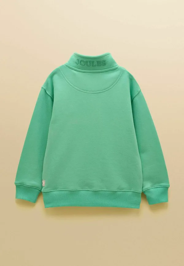 Толстовка alfie с застежкой-молнией на четверть длины, стандартного кроя. Joules, Turquoise Green — фото 2