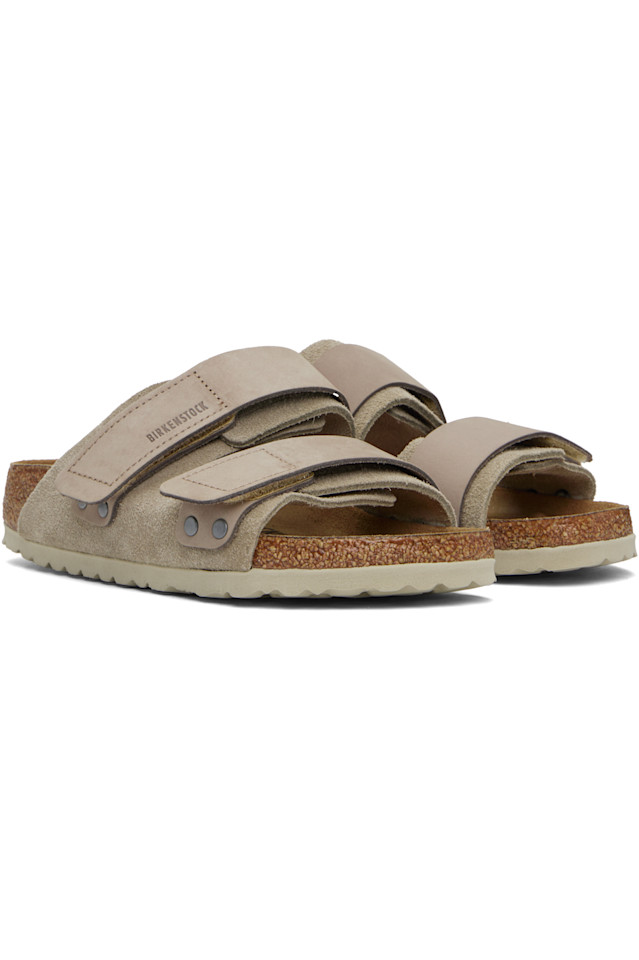 Узкие сандалии Uji Birkenstock, цвет taupe — фото 4