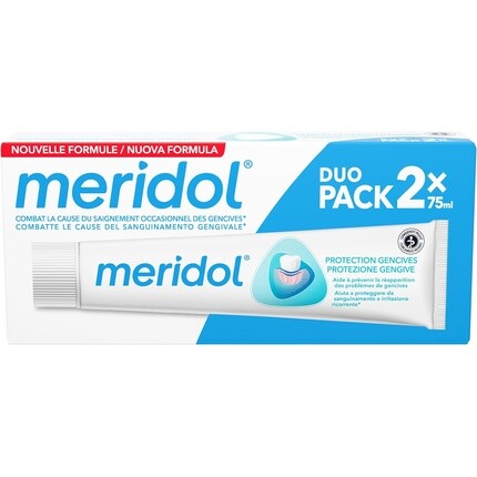 

Meridol Зубная паста Méridol 75 мл - Упаковка из 2 шт.