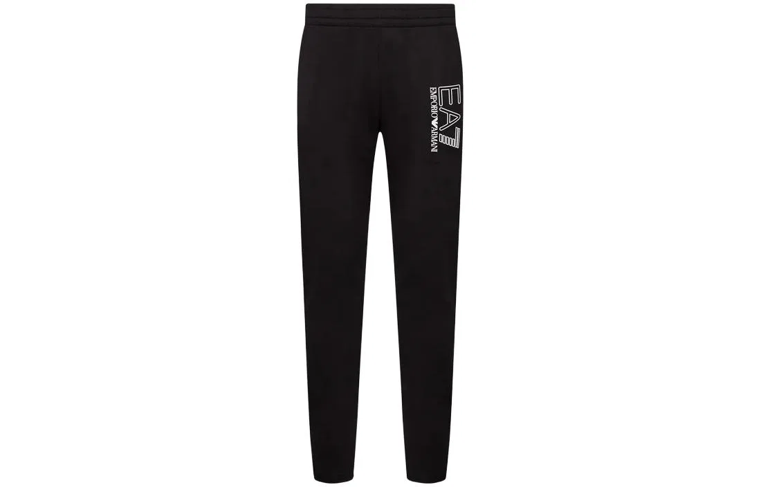 Спортивные штаны EA7 черные EMPORIO ARMANI