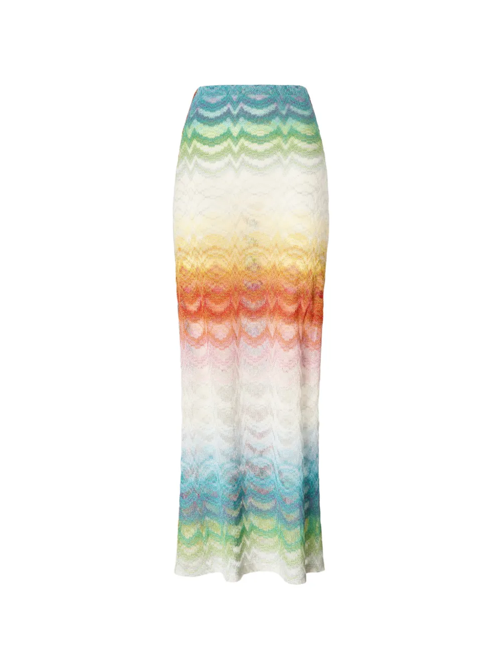 

Пляжная юбка с зигзагообразным узором Missoni, белый