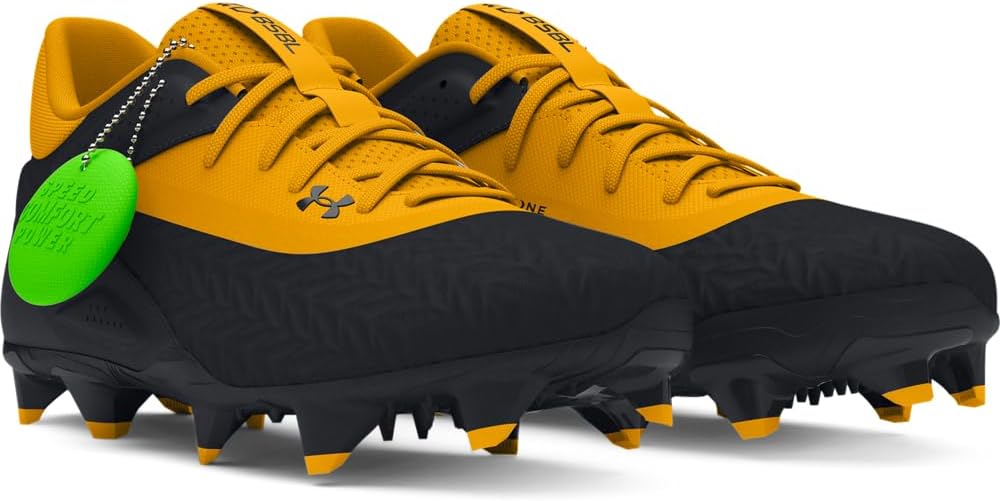 Under Armour мужские кроссовки Yard Mt TPU 3.0, (002) Black/Steeltown Gold/Steeltown Gold — фото 2