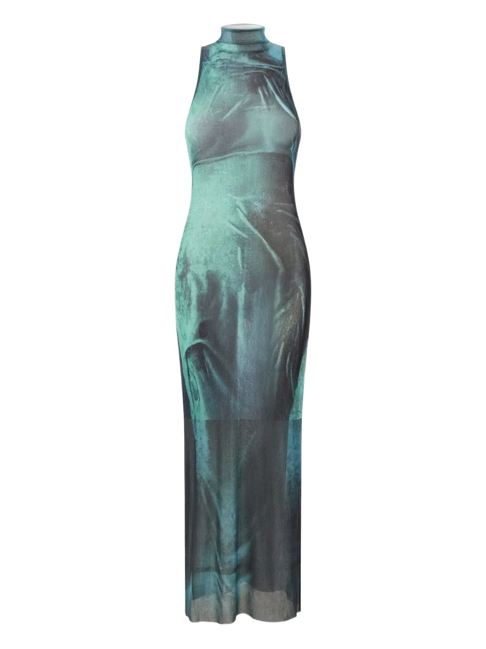 

Платье Water с высоким воротником Jean Paul Gaultier