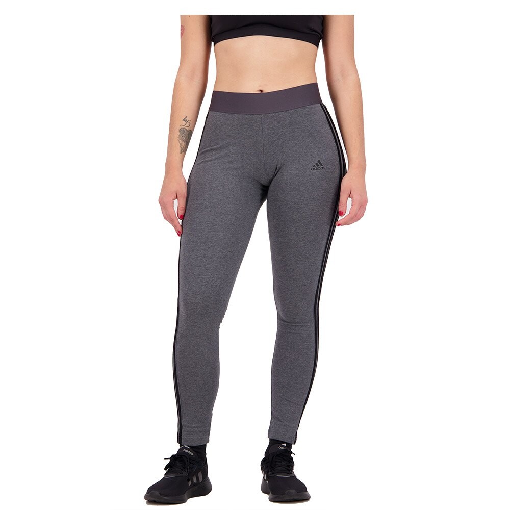 

Леггинсы adidas Essentials 3 Stripes, серый