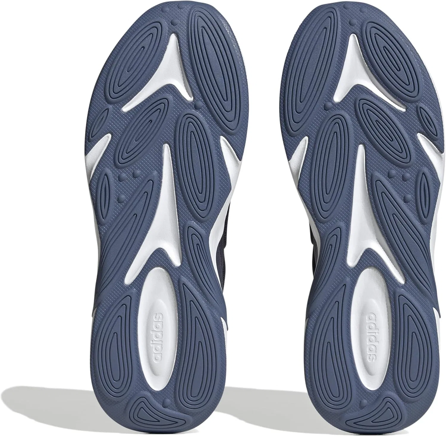 Мужские кроссовки Adidas Ozelle Cloudfoam, Shadow Navy Dark Blue Bright Red — фото 4