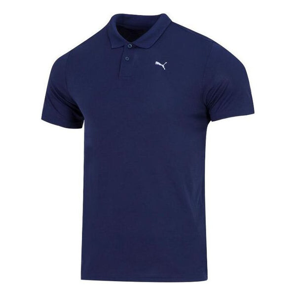 

Футболка performance polo shirt 'navy' Puma, синий