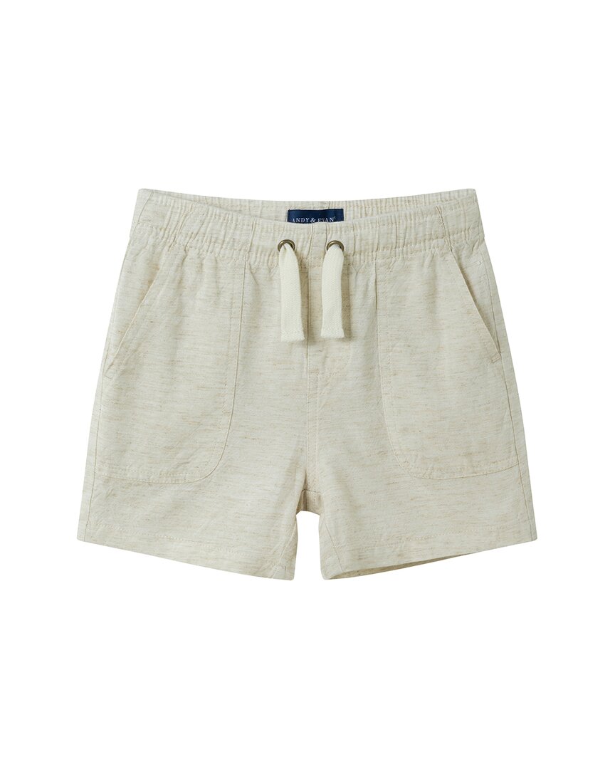 

Энди и Эван Шорты из льняной смеси Andy & Evan, серый