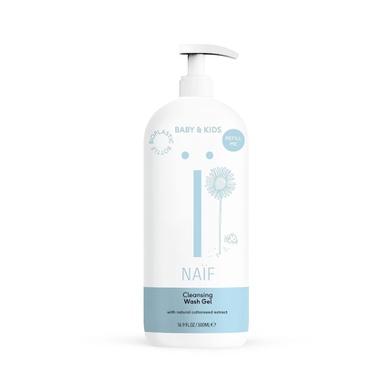 

Детский гель для душа Naif Cleansing 500ml - Protects Young Skin from Irritation and Dryness