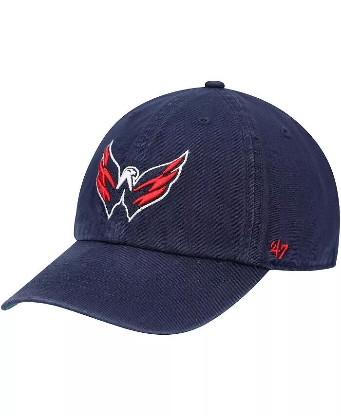 

Мужская шляпа темно-синего цвета с логотипом Washington Capitals '47, франшиза, приталенная шляпа '47 Brand