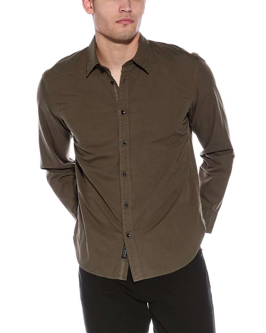 

Рубашка из рипстопа Rag & Bone Finch, зеленый