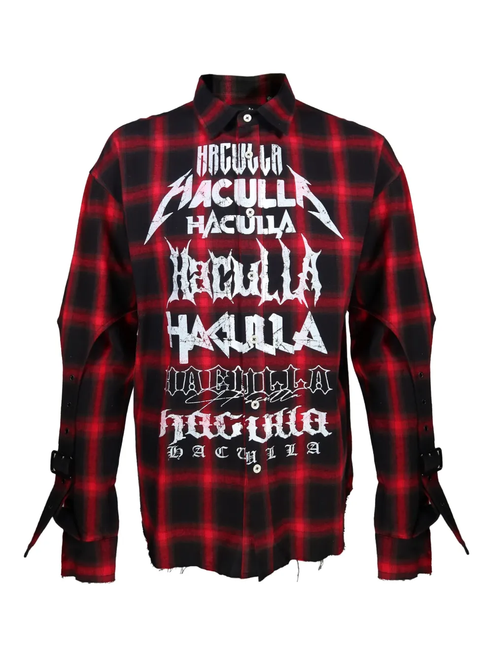 

Рубашка в клетку Haculla, черный