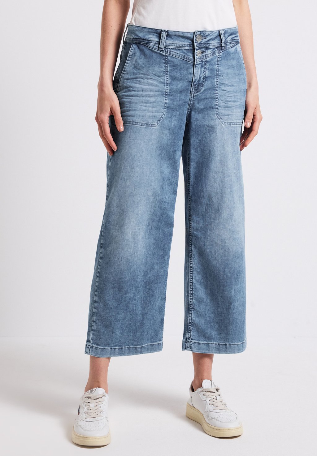 

Расклешенные джинсы WIDE LEG Street One, цвет Blau