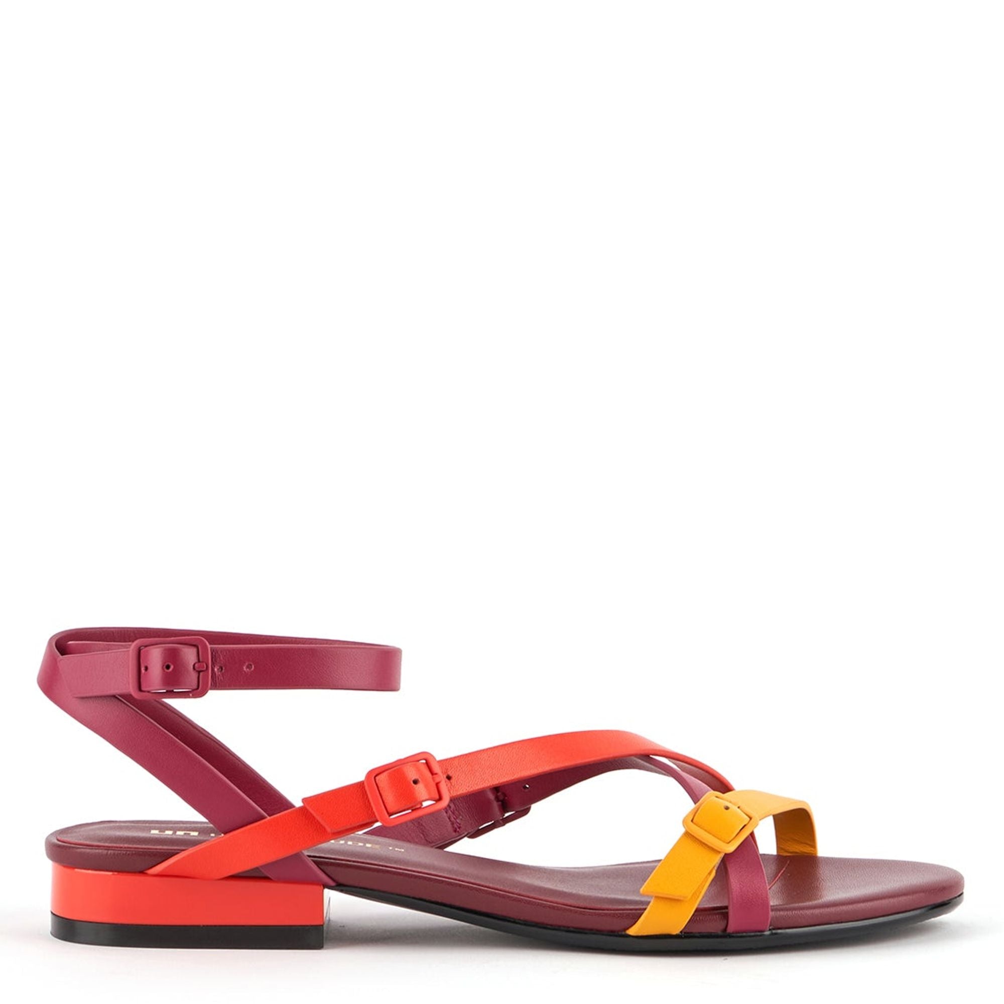 Сандалии женские United Nude, цвет lava
