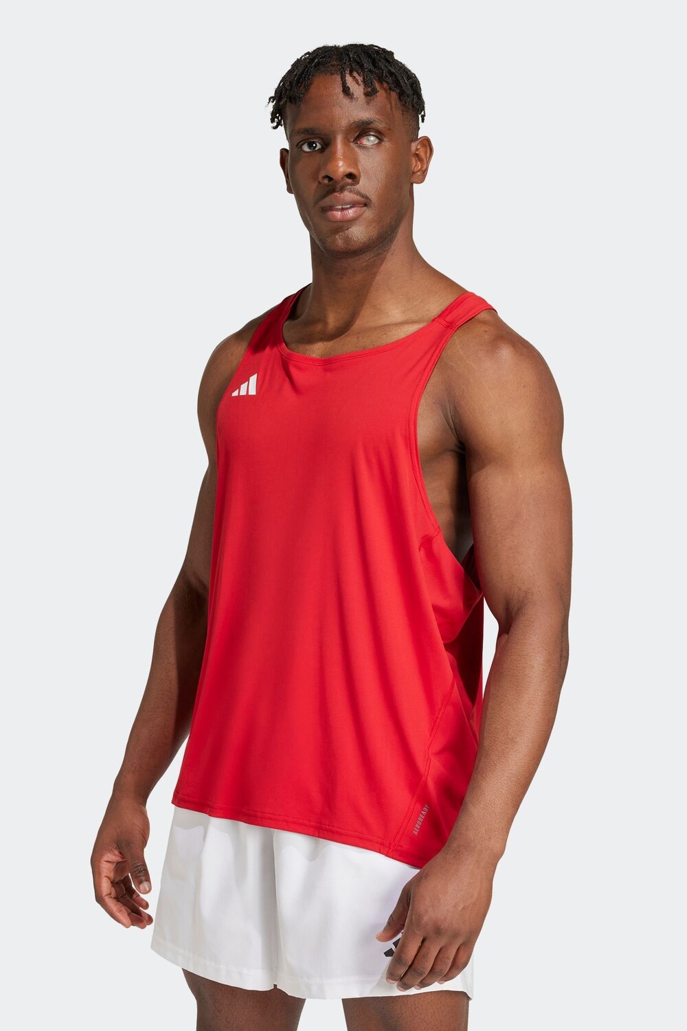 

Майка для бега Adizero Essentials Adidas, красный