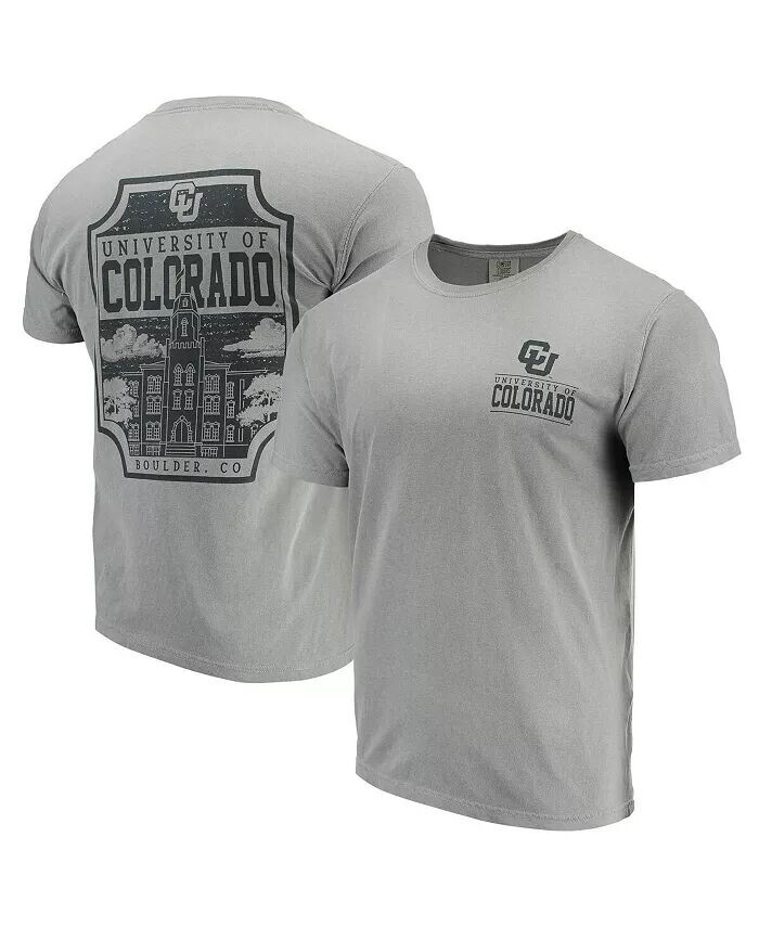 

Мужская серая футболка Colorado Buffaloes Comfort Colors Campus Icon Image One