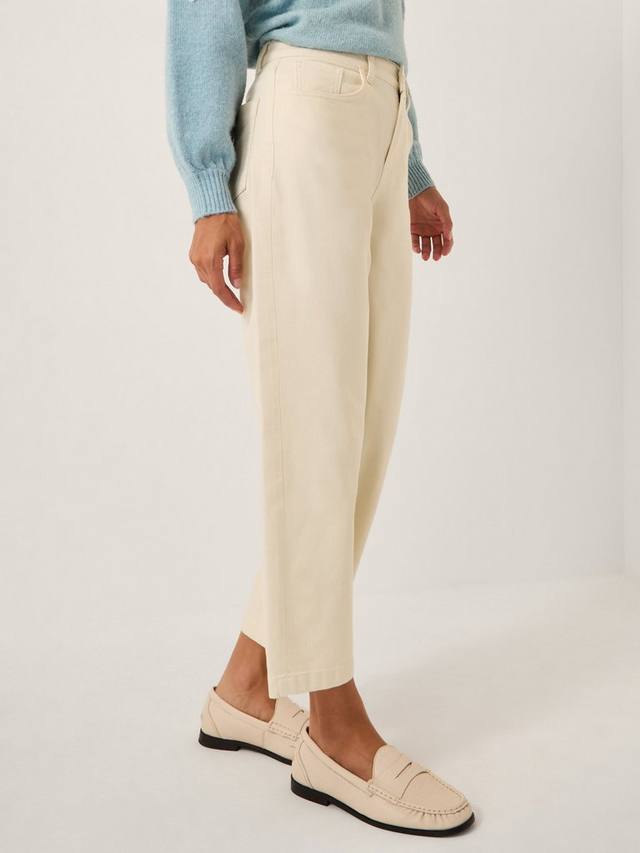 

Брюки-джинсы Betty с высокой талией Monsoon, Ecru