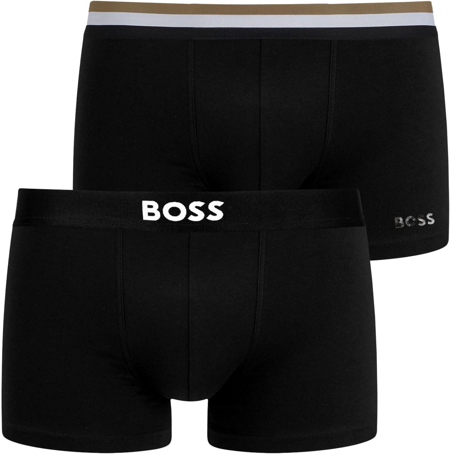 

BOSS Набор из 2 мужских трусов-боксеров Trunks в подарок, Black 1