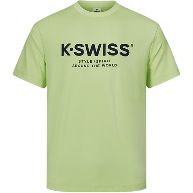 

K·SWISS Футболка KSWISS мужская, слегка сладковато-зеленая