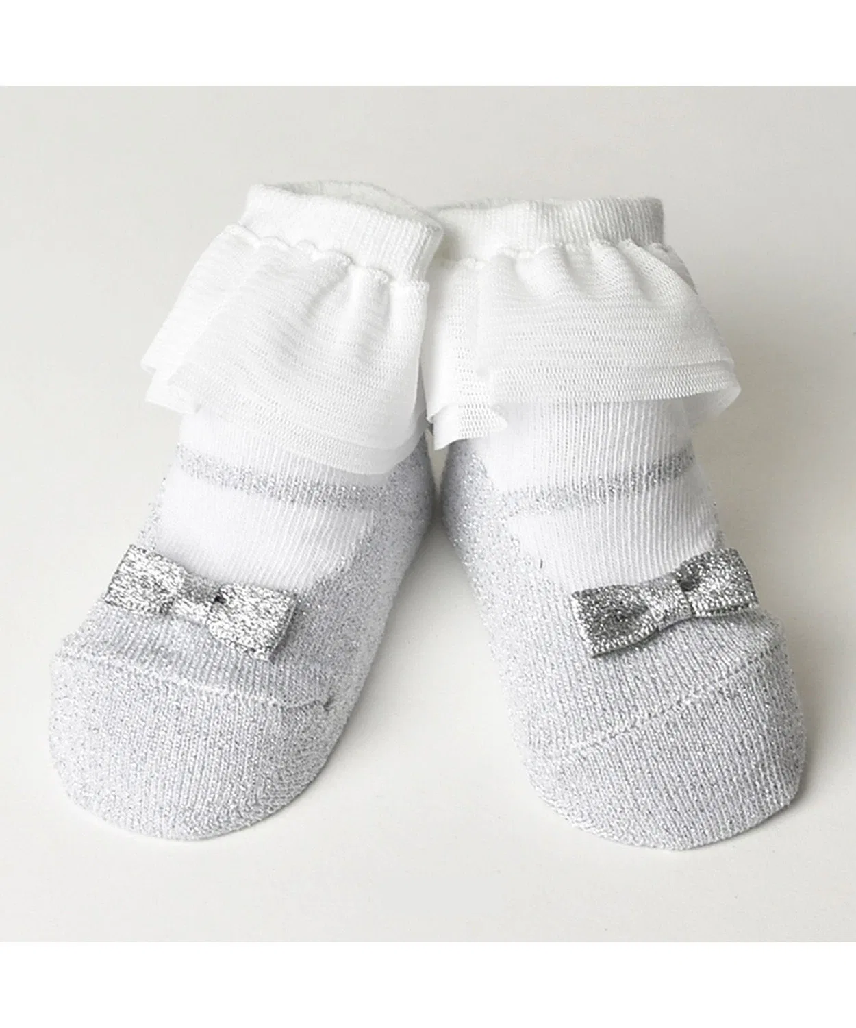 Носки Pop Up Sox с рисунком обуви, японские, XS, серебристый
