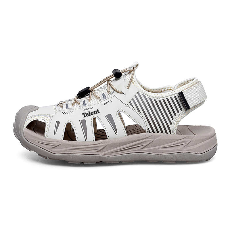 

TELENT Пляжные сандалии мужские бежевые, цвет Beige