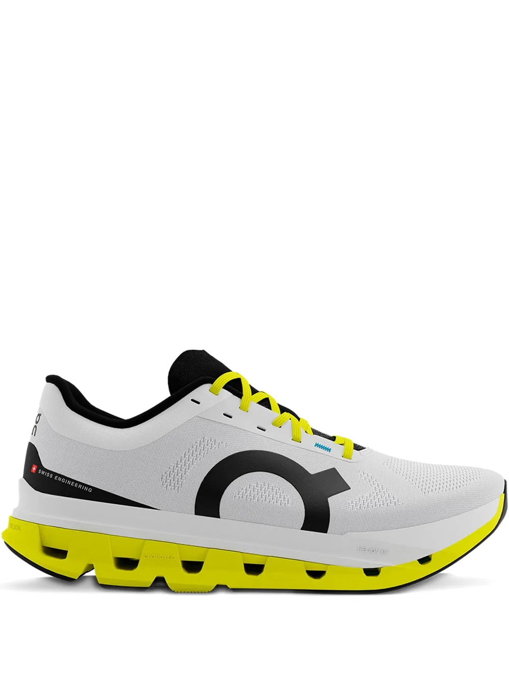 

Кроссовки Cloudflow 5 White/Lime On Running, белый