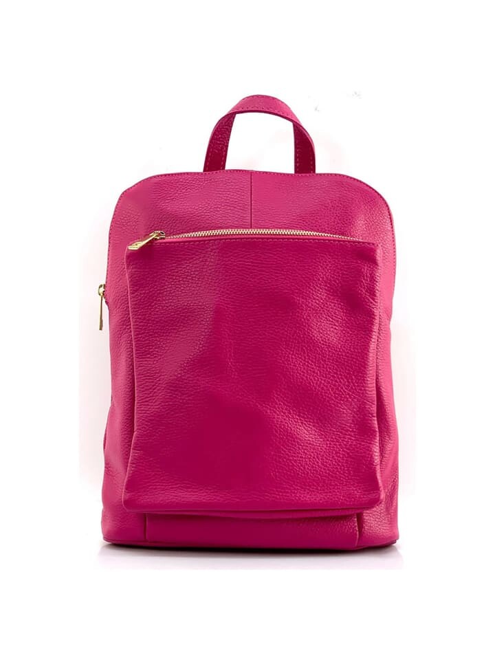 

Рюкзак Florence Cityrucksack Leder fuchsia, pink ca. 30cm